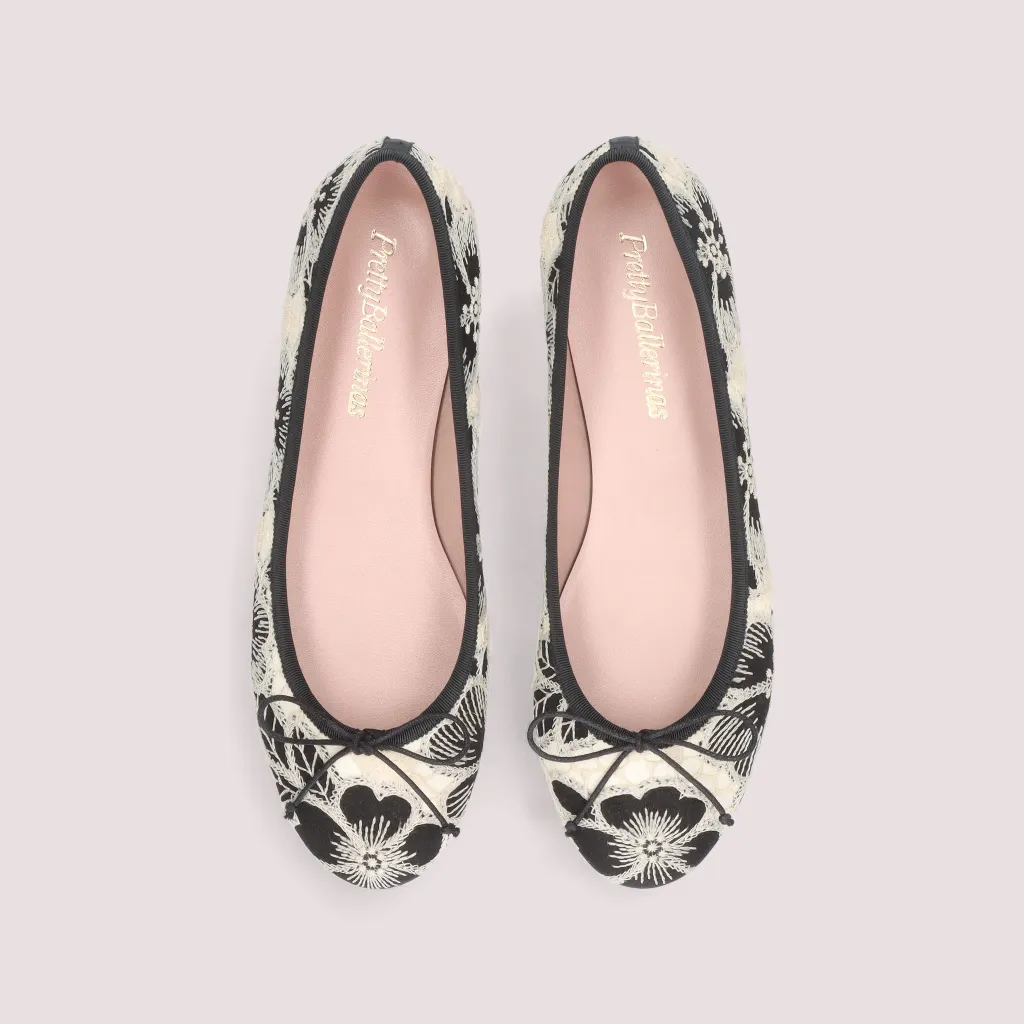 Nicole|שחור|אבן|נעלי בובה|נעלי בלרינה|נעליים שטוחות|נעליים נוחות|ballerinas