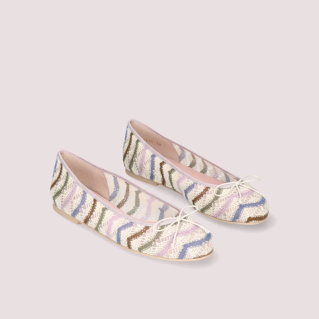 Rosario|סגול|כחול|אפור|נעלי בובה|נעלי בלרינה|נעליים שטוחות|נעליים נוחות|ballerinas