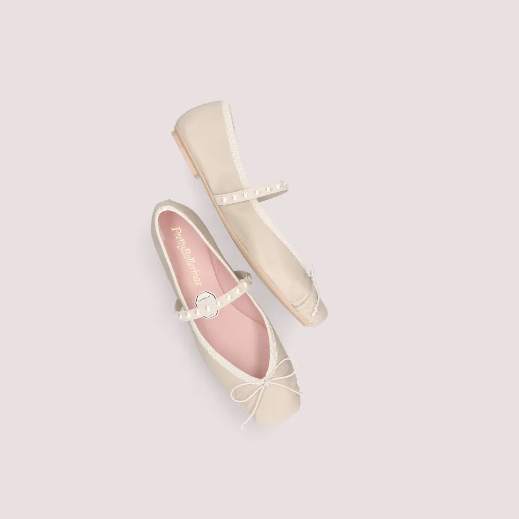 Kristen|פנינה|נעלי בובה|נעלי בלרינה|נעליים שטוחות|נעליים נוחות|ballerinas