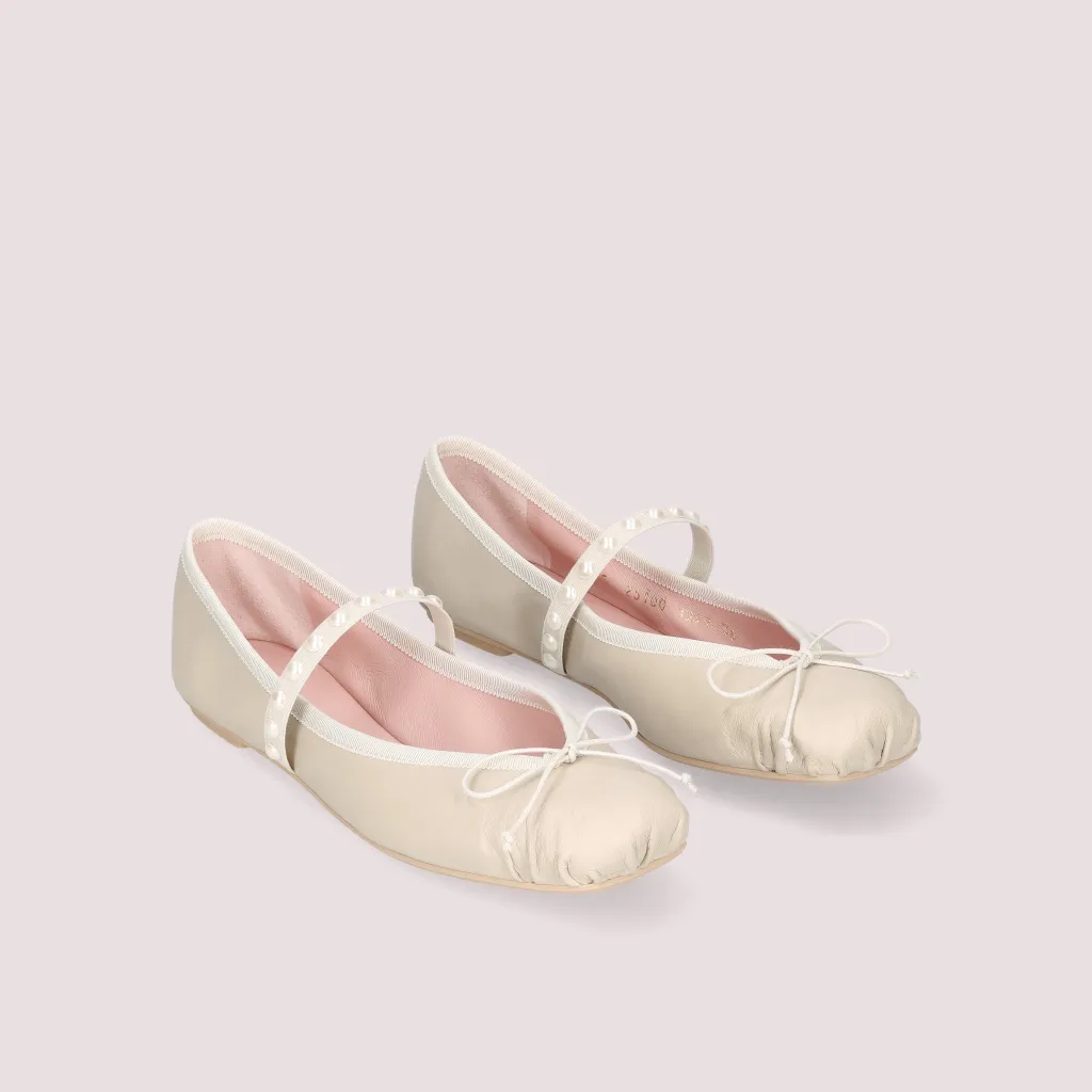 Kristen|פנינה|נעלי בובה|נעלי בלרינה|נעליים שטוחות|נעליים נוחות|ballerinas