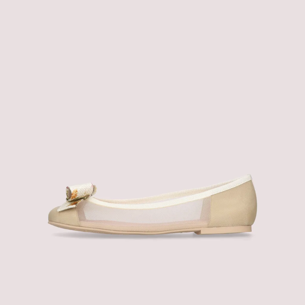 Rosario|פנינה|לבן|נעלי בובה|נעלי בלרינה|נעליים שטוחות|נעליים נוחות|ballerinas