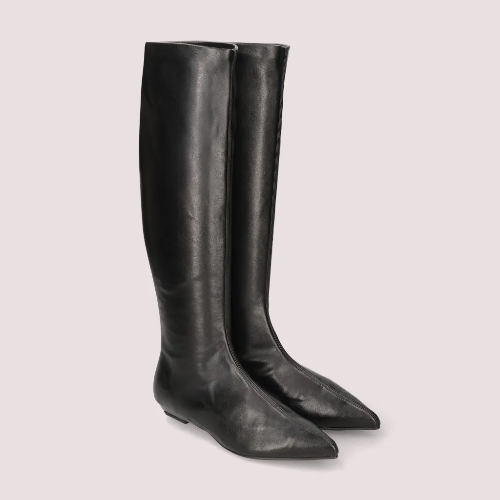 Kamala|שחור|מגפיים|מגפיים לנשים|מגפי עור לנשים