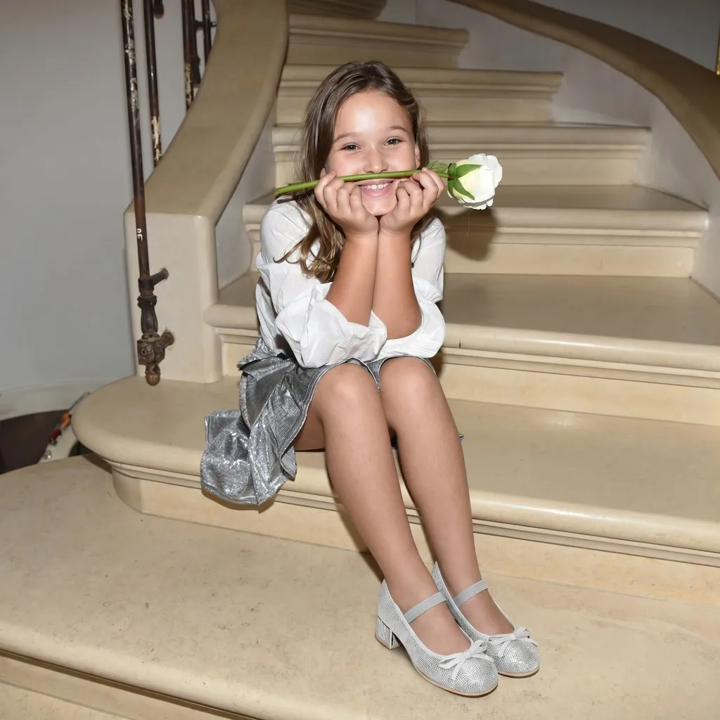 Emma|לבן|נעלי עקב לילדות|עקבים|עקב|Heels
