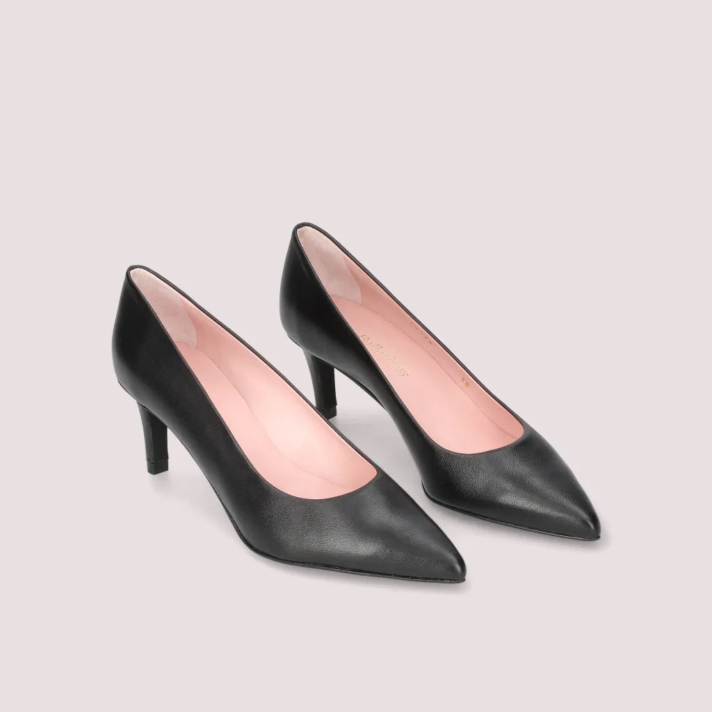 Phoebe|שחור|עקב|נעלי עקב|Heels