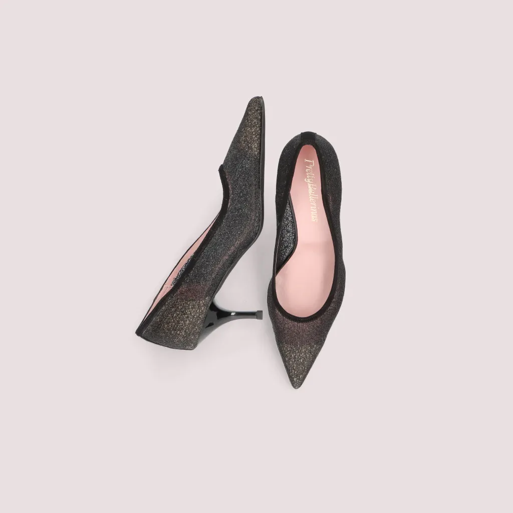 Tirana|שחור|עקב|נעלי עקב|Heels