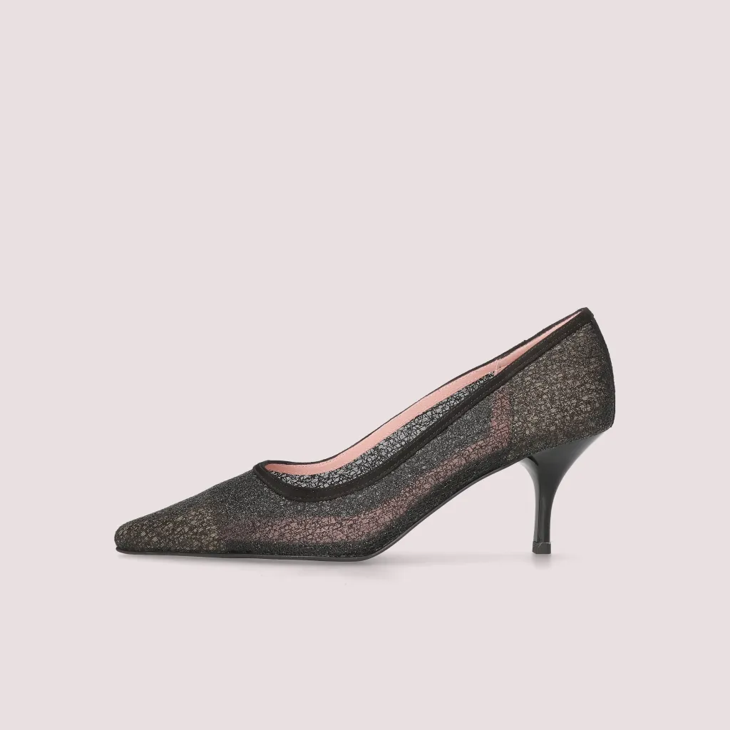 Tirana|שחור|עקב|נעלי עקב|Heels