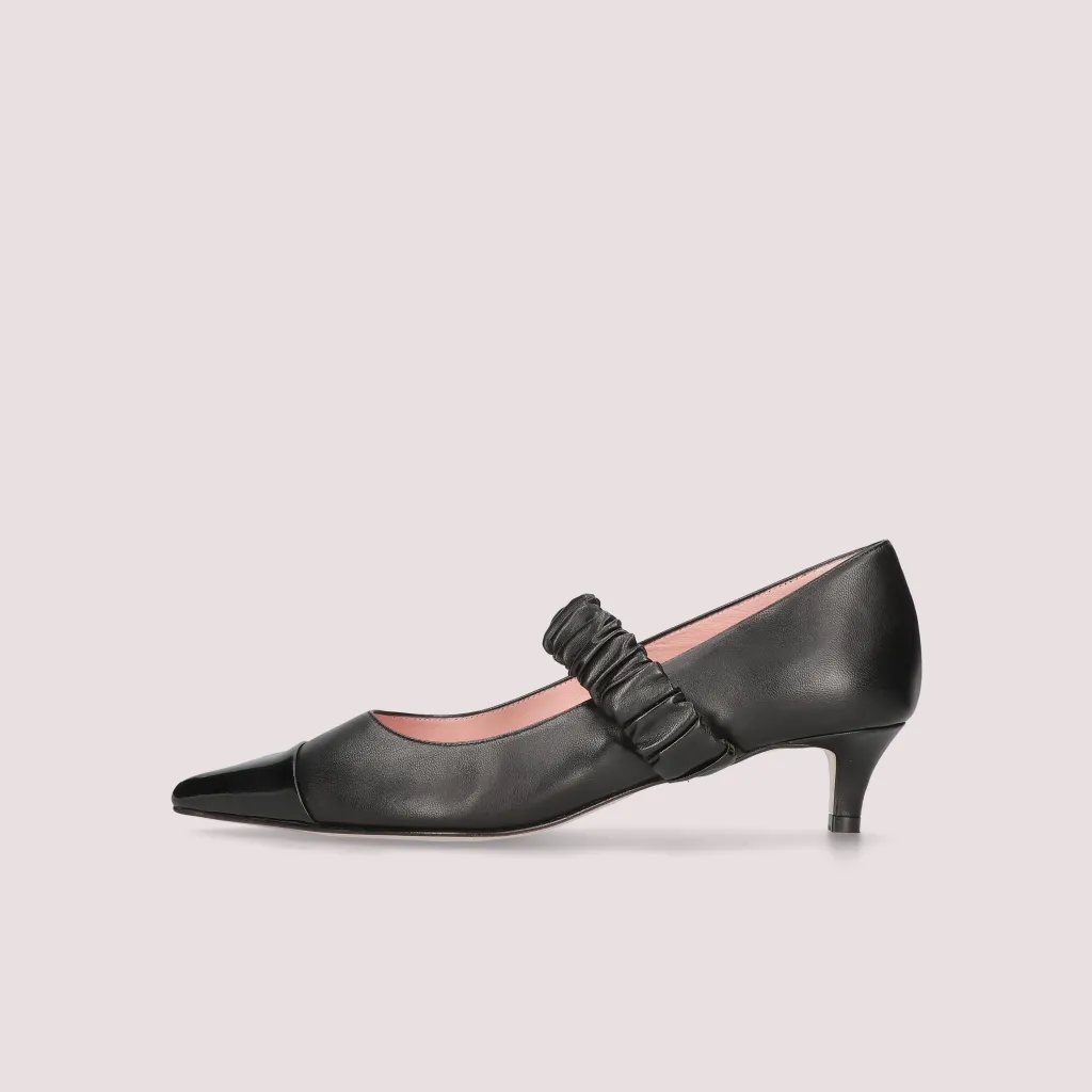 Marine|שחור|עקב|נעלי עקב|Heels