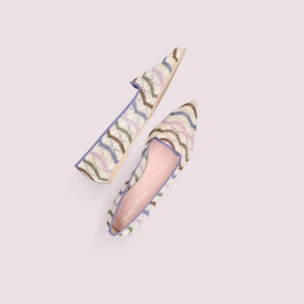 Ella|סגול|כחול|אפור|שקוף|נעלי בובה|נעלי בלרינה|נעליים שטוחות|נעליים נוחות|ballerinas